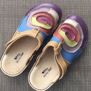 Spring Step “lollipop” clogs